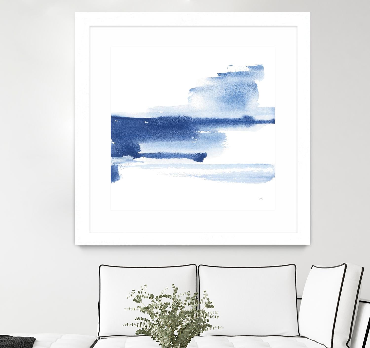 Classic Blue III by Chris Paschke on GIANT ART - abstract abstract