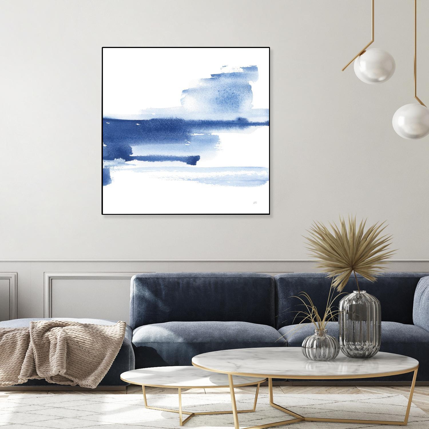 Classic Blue III by Chris Paschke on GIANT ART - abstract abstract