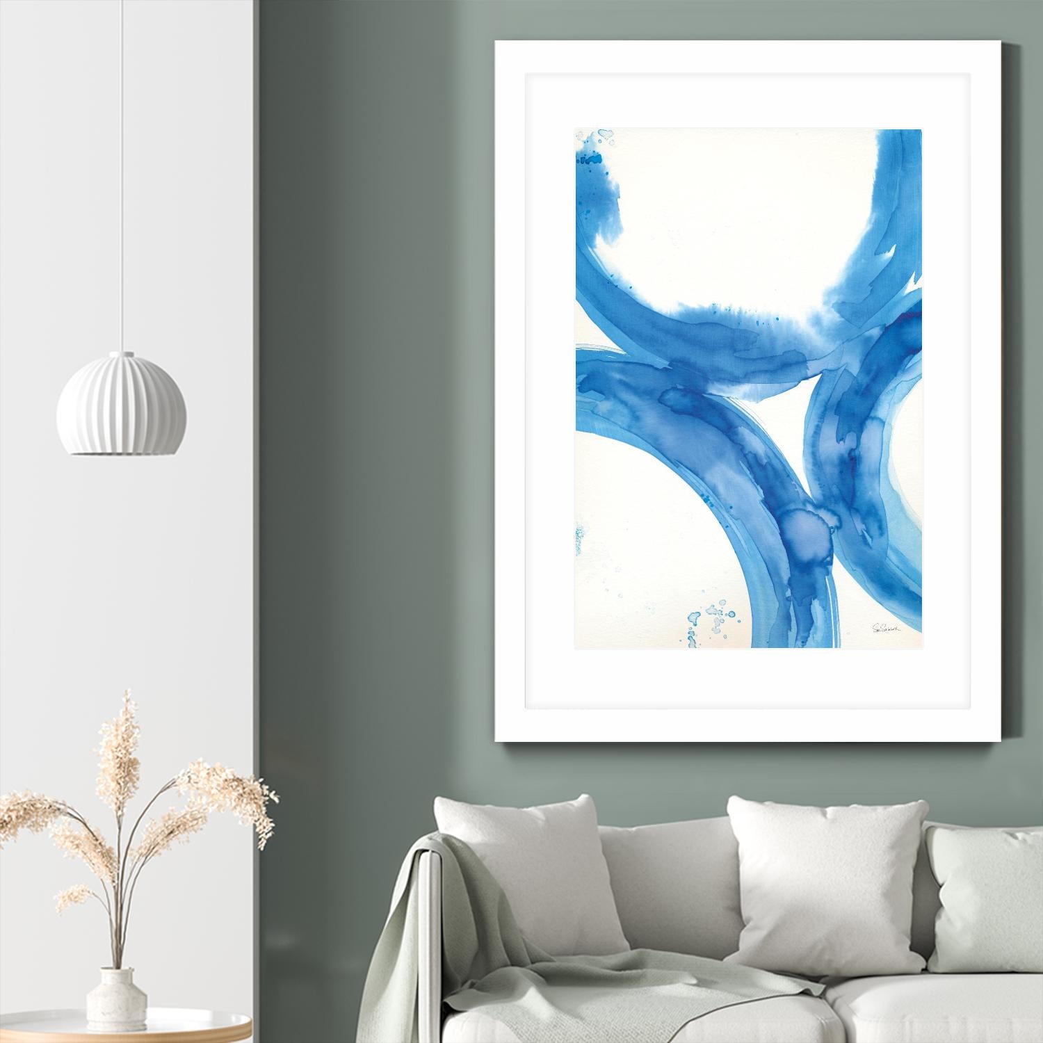 Rings of Water II by Sue Schlabach on GIANT ART - abstract abstract