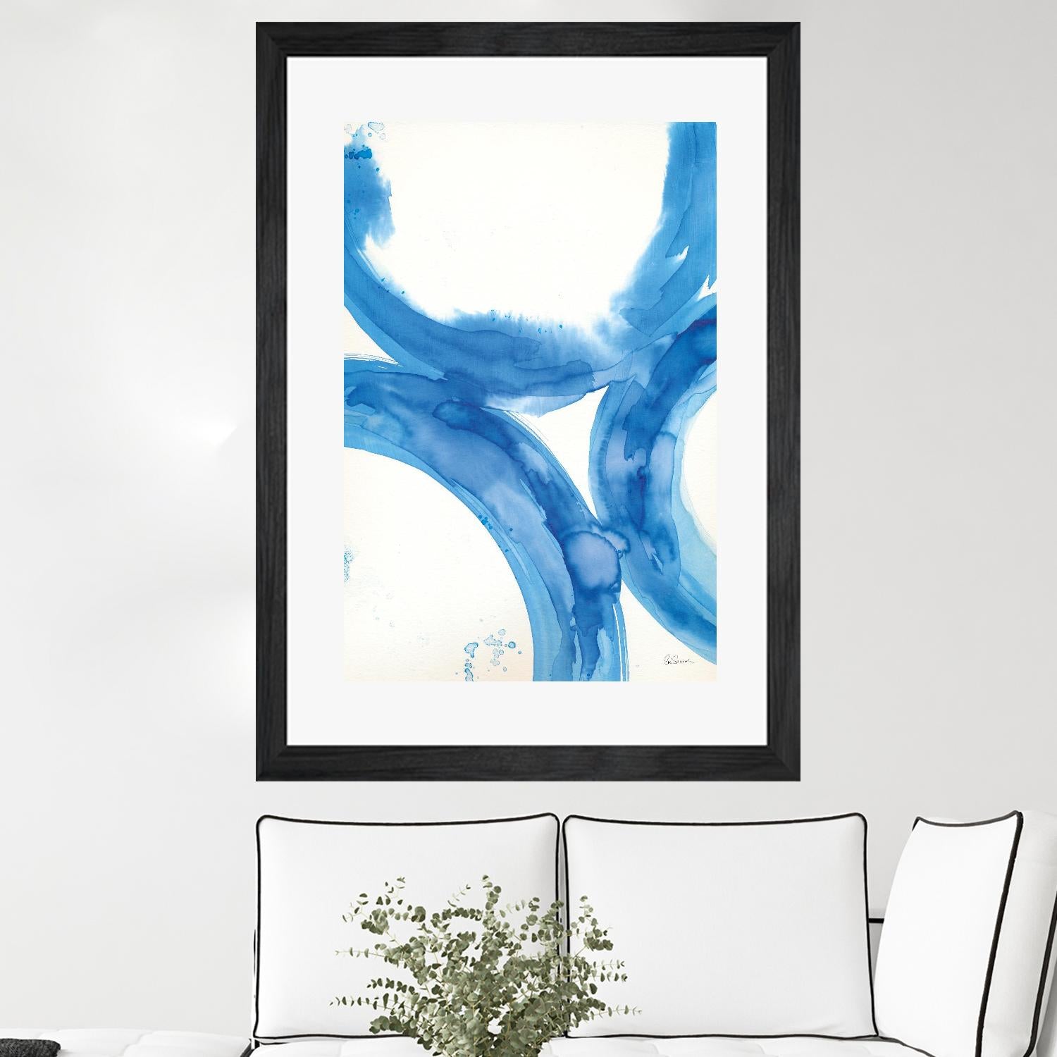 Rings of Water II by Sue Schlabach on GIANT ART - abstract abstract