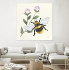 In the Garden Bee by Courtney Prahl on GIANT ART - animals bee