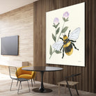 In the Garden Bee by Courtney Prahl on GIANT ART - animals bee