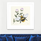 In the Garden Bee by Courtney Prahl on GIANT ART - animals bee