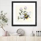 In the Garden Bee by Courtney Prahl on GIANT ART - animals bee