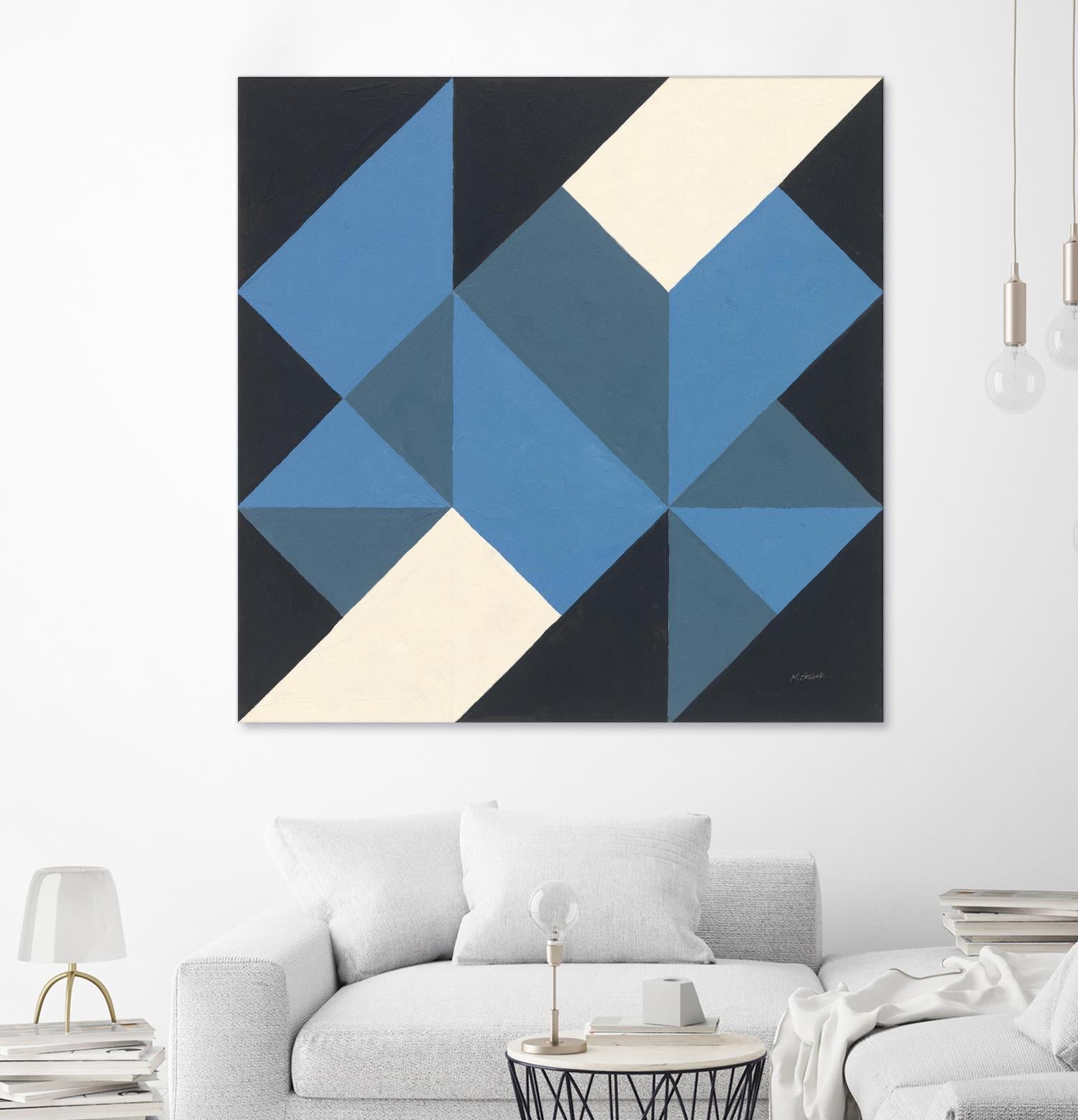 Triangles I by Mike Schick on GIANT ART - abstract abstract