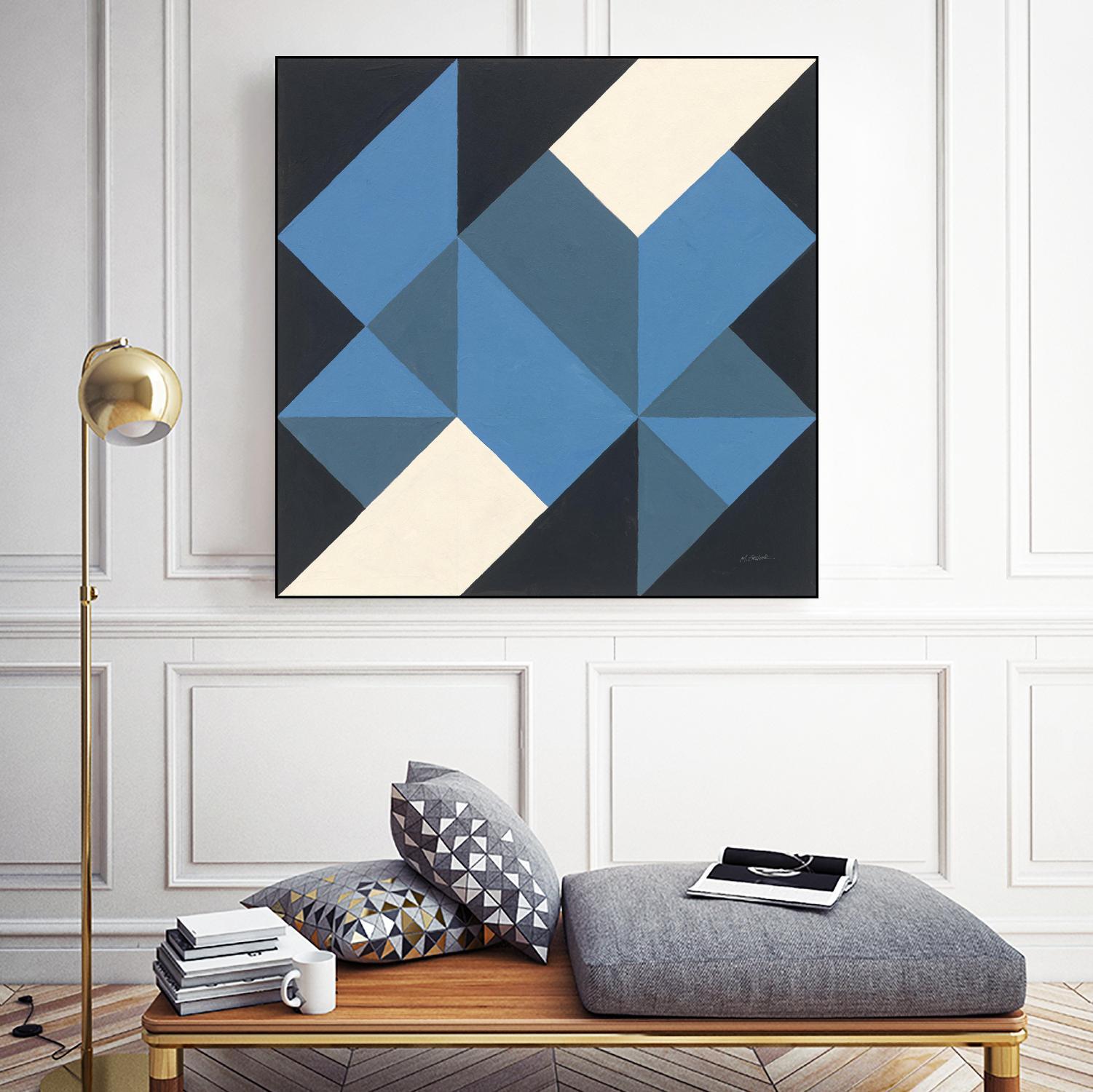 Triangles I by Mike Schick on GIANT ART - abstract abstract