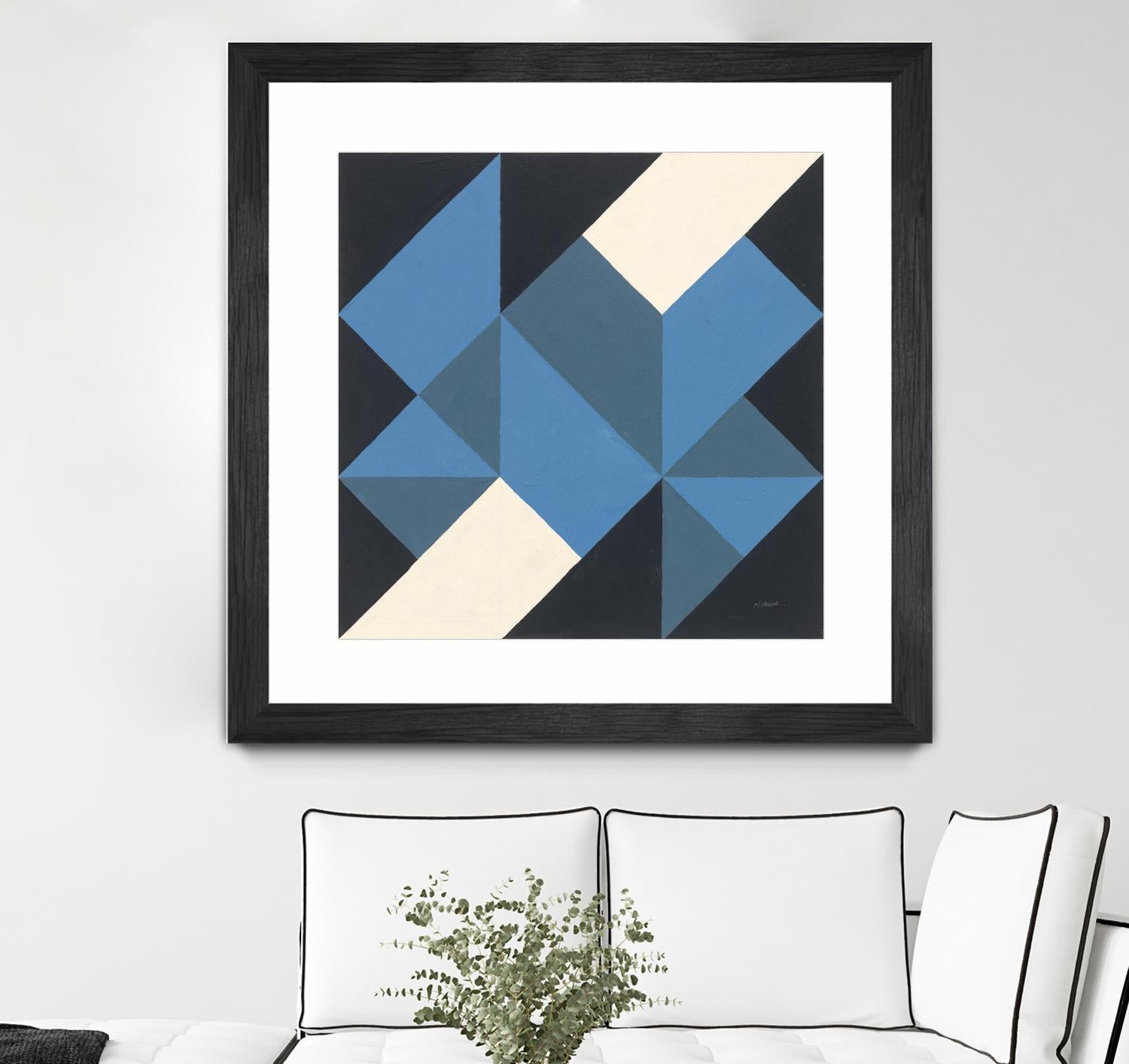 Triangles I by Mike Schick on GIANT ART - abstract abstract