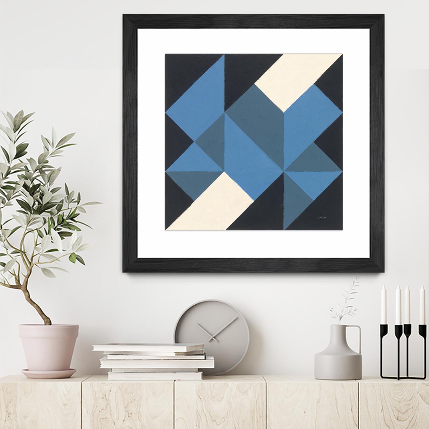 Triangles I by Mike Schick on GIANT ART - abstract abstract