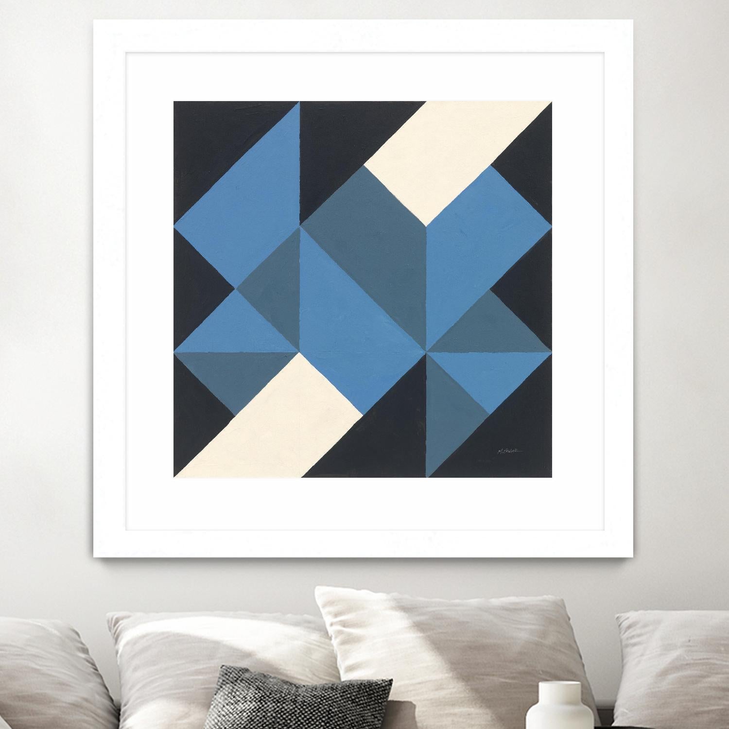 Triangles I by Mike Schick on GIANT ART - abstract abstract