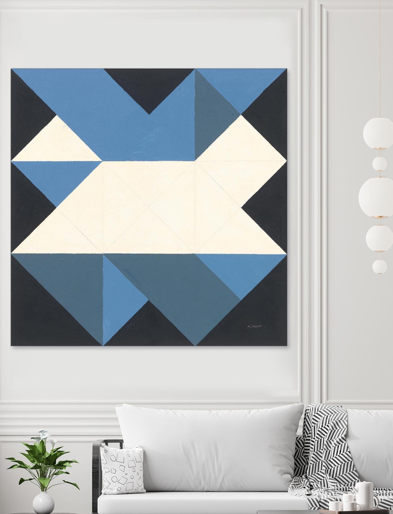 Triangles III by Mike Schick on GIANT ART - abstract abstract