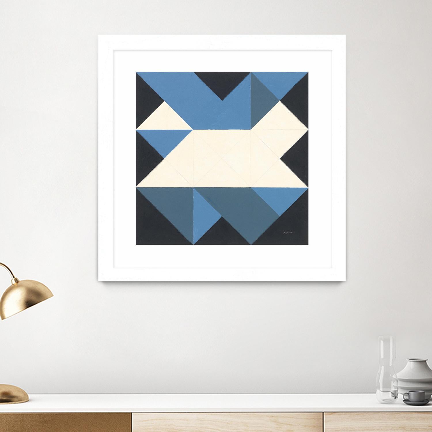 Triangles III by Mike Schick on GIANT ART - abstract abstract