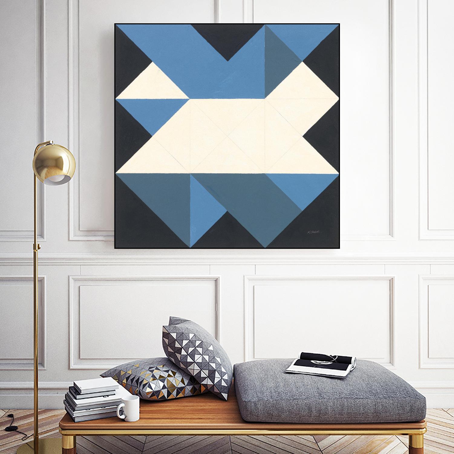 Triangles III by Mike Schick on GIANT ART - abstract abstract