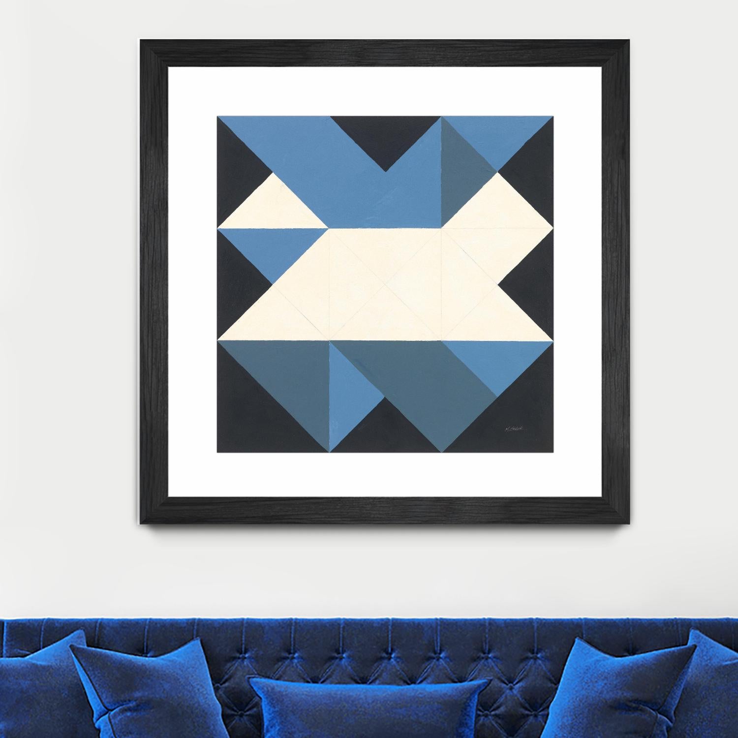 Triangles III by Mike Schick on GIANT ART - abstract abstract