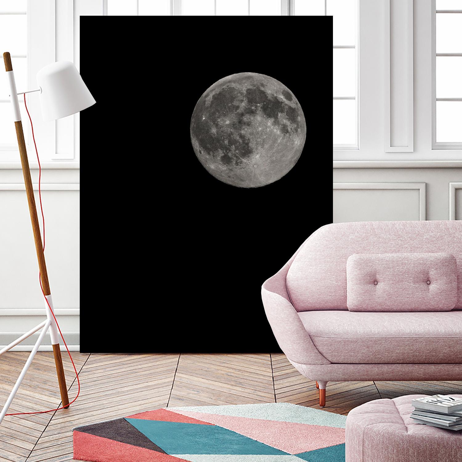 Moon Detail I by Nathan Larson on GIANT ART - astronomy & celestial astronomy