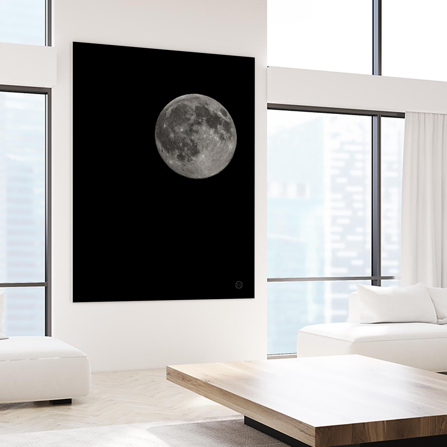 Moon Detail I by Nathan Larson on GIANT ART - astronomy & celestial astronomy