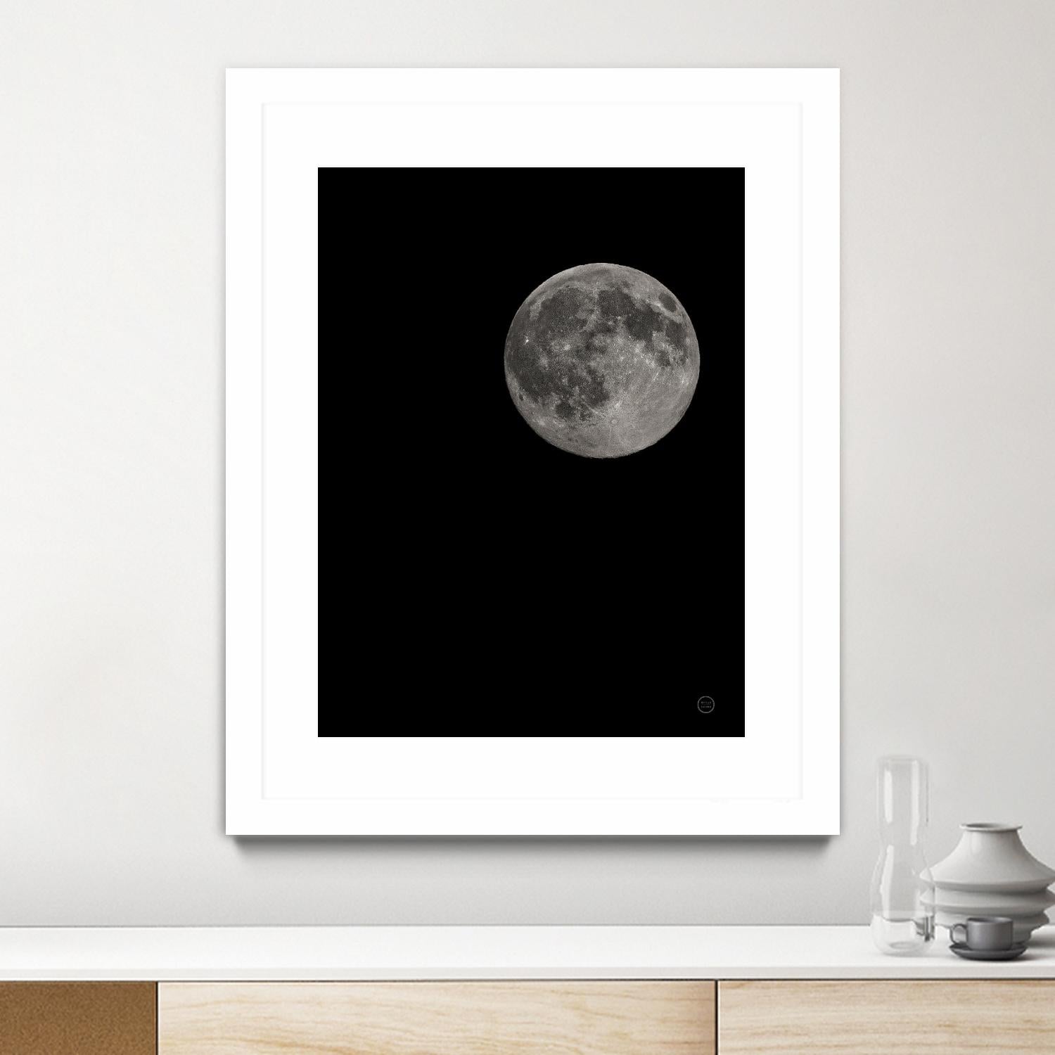 Moon Detail I by Nathan Larson on GIANT ART - astronomy & celestial astronomy