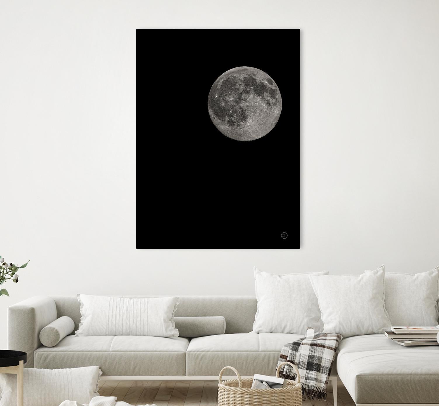Moon Detail I by Nathan Larson on GIANT ART - astronomy & celestial astronomy