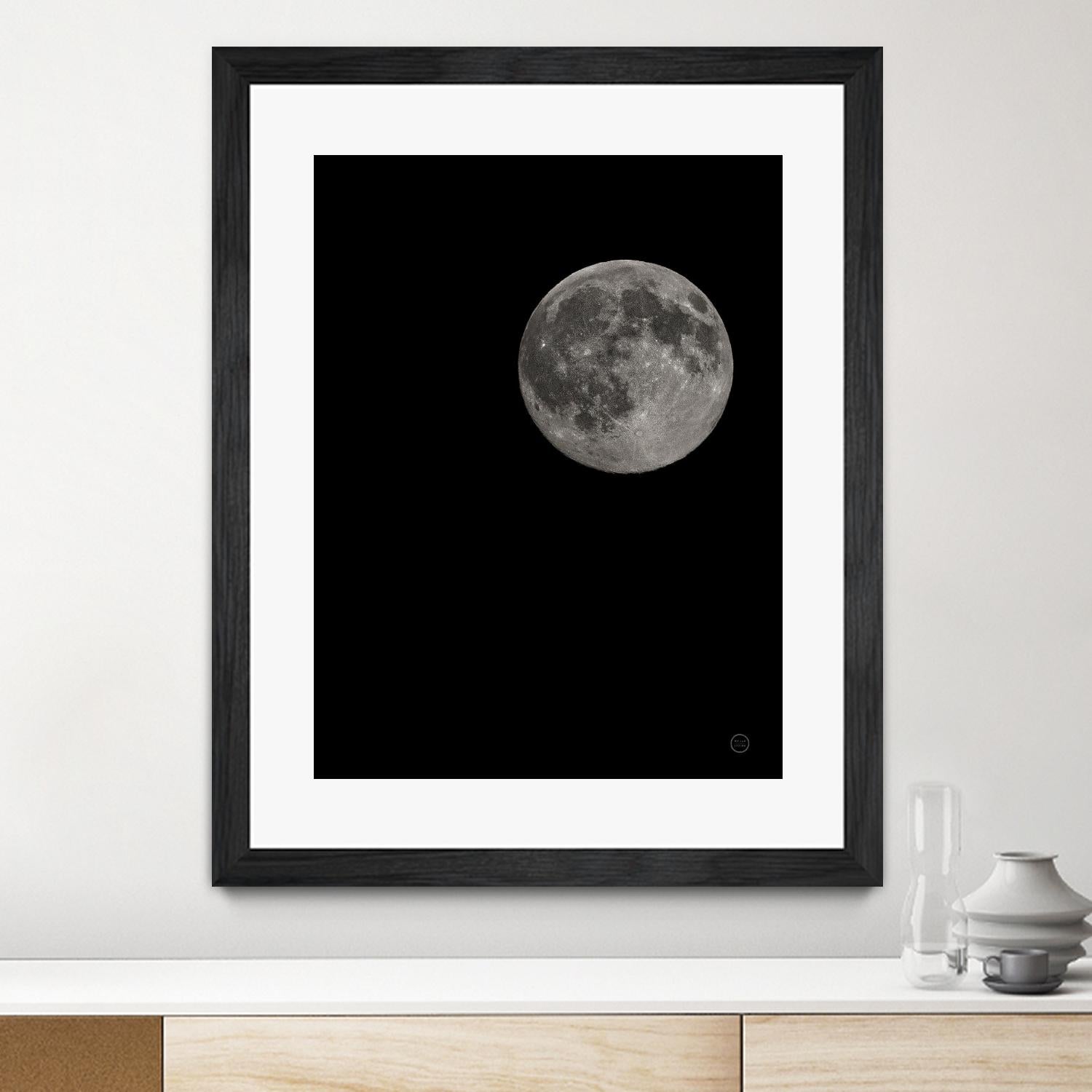 Moon Detail I by Nathan Larson on GIANT ART - astronomy & celestial astronomy