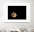 Moon Detail II by Nathan Larson on GIANT ART - black astronomy & celestial moon