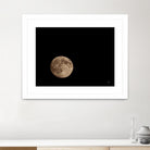 Moon Detail II by Nathan Larson on GIANT ART - black astronomy & celestial moon