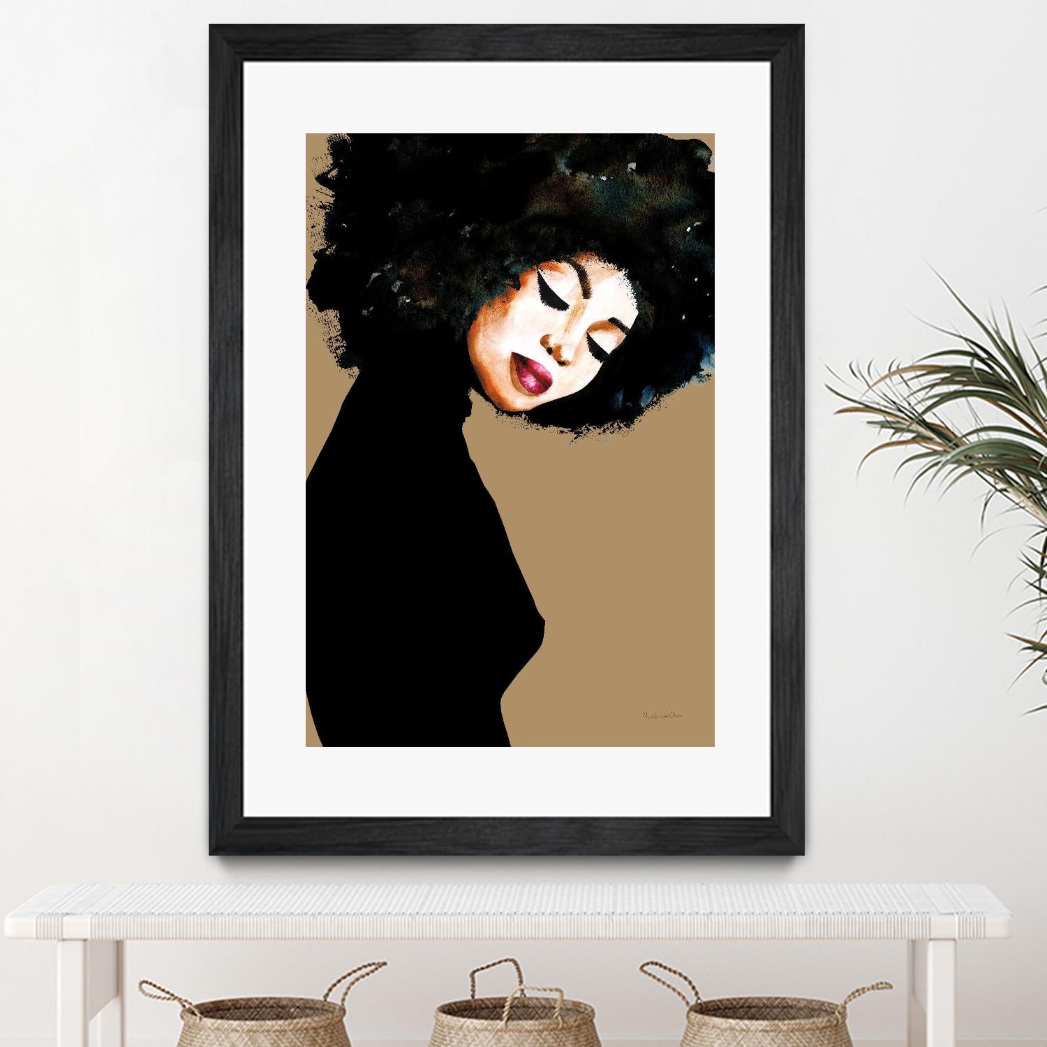 Soul by Mercedes Lopez Charo on GIANT ART - fashion african american woman