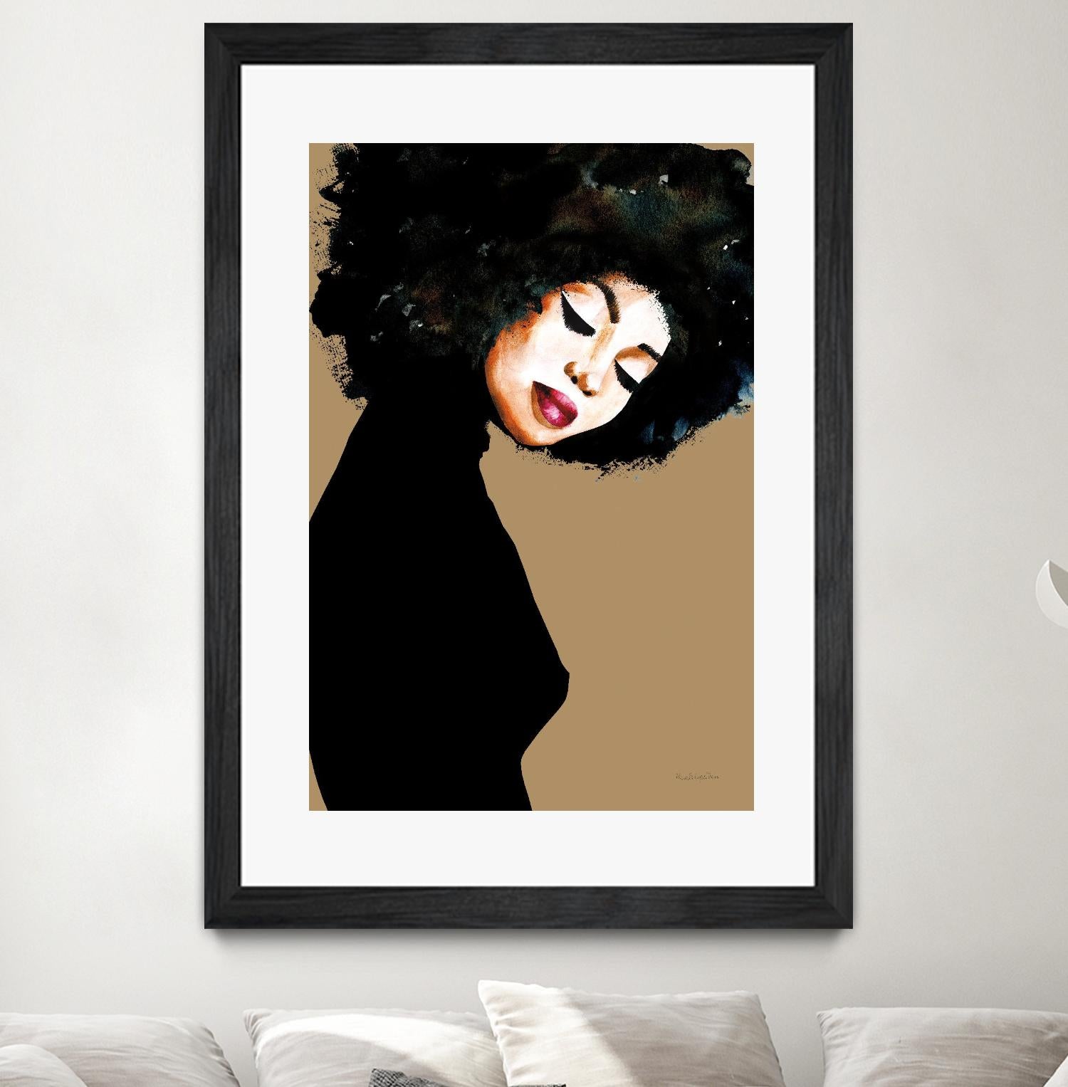 Soul by Mercedes Lopez Charo on GIANT ART - fashion african american woman