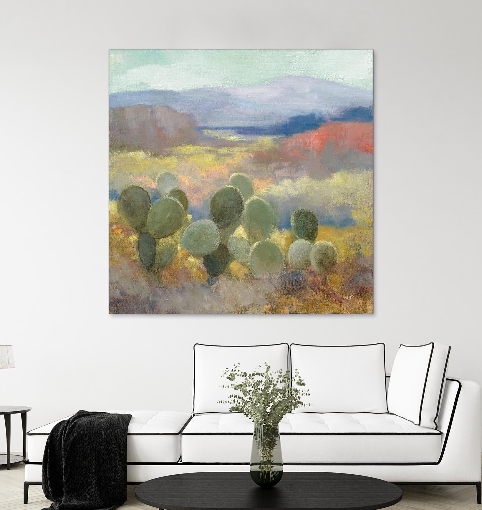 High Desert II by Julia Purinton on GIANT ART - landscape blue