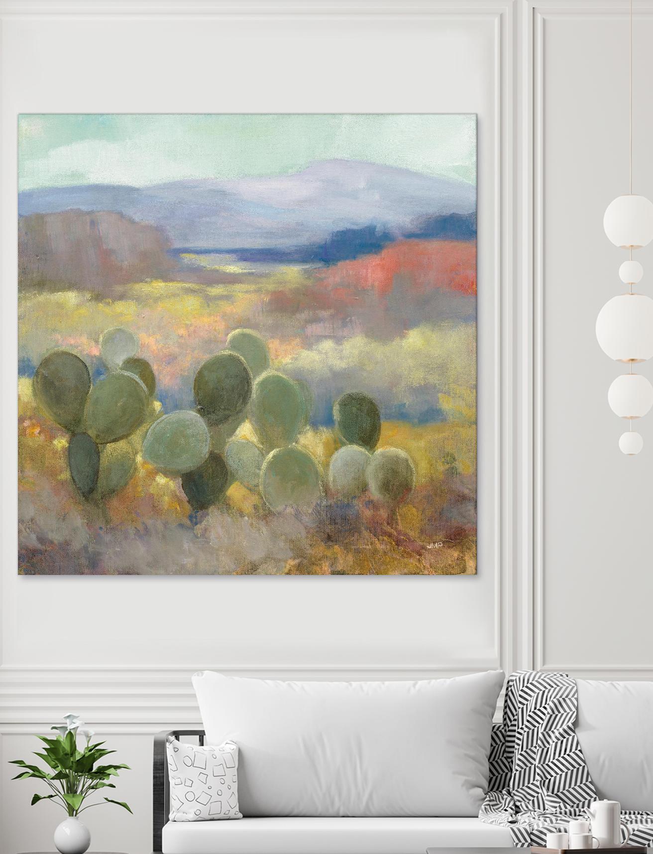 High Desert II by Julia Purinton on GIANT ART - landscape blue