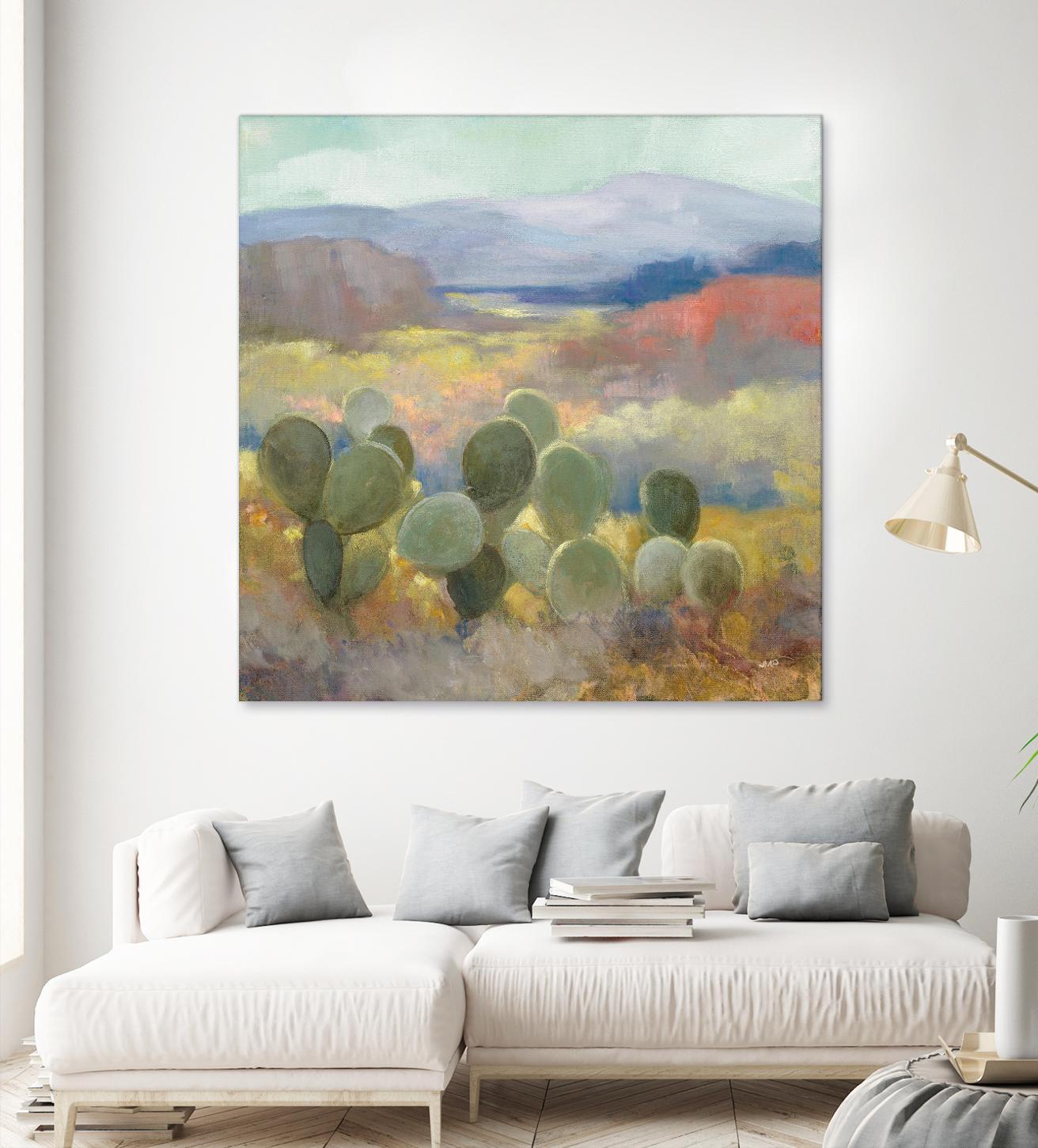 High Desert II by Julia Purinton on GIANT ART - landscape blue