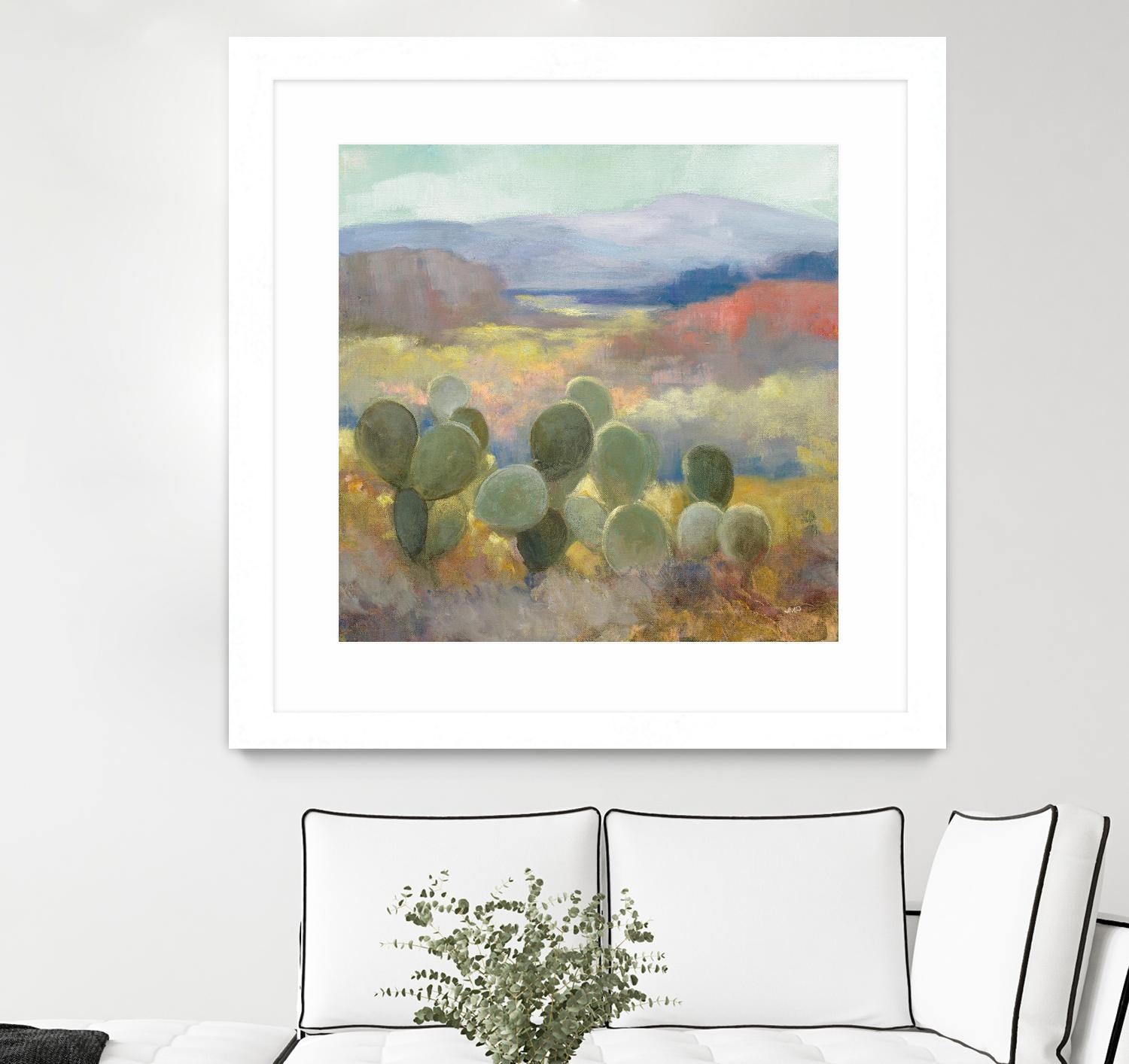 High Desert II by Julia Purinton on GIANT ART - landscape blue