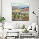 High Desert II by Julia Purinton on GIANT ART - landscape blue