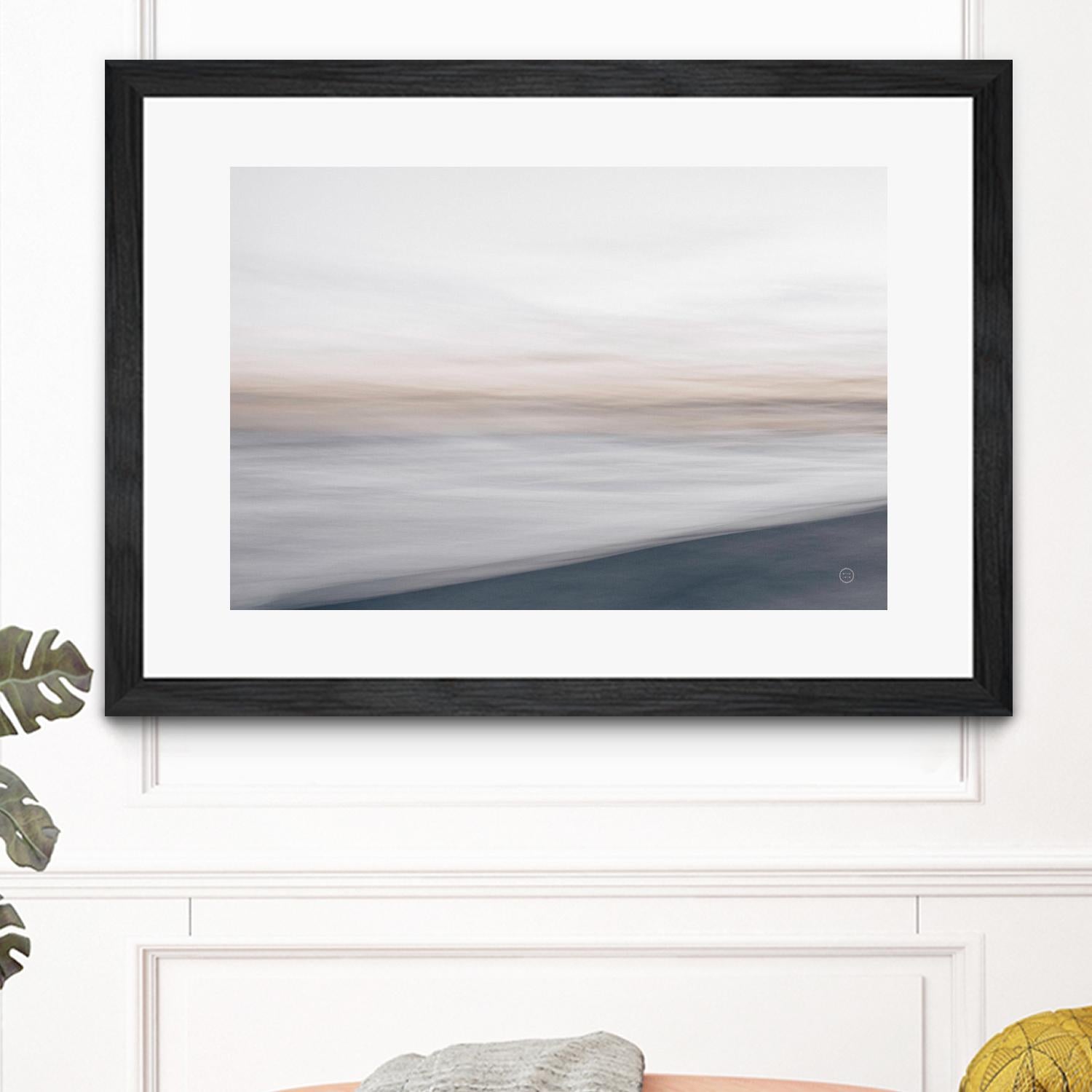 Waves Move Me I by Nathan Larson on GIANT ART - beige coastal & nautical waves