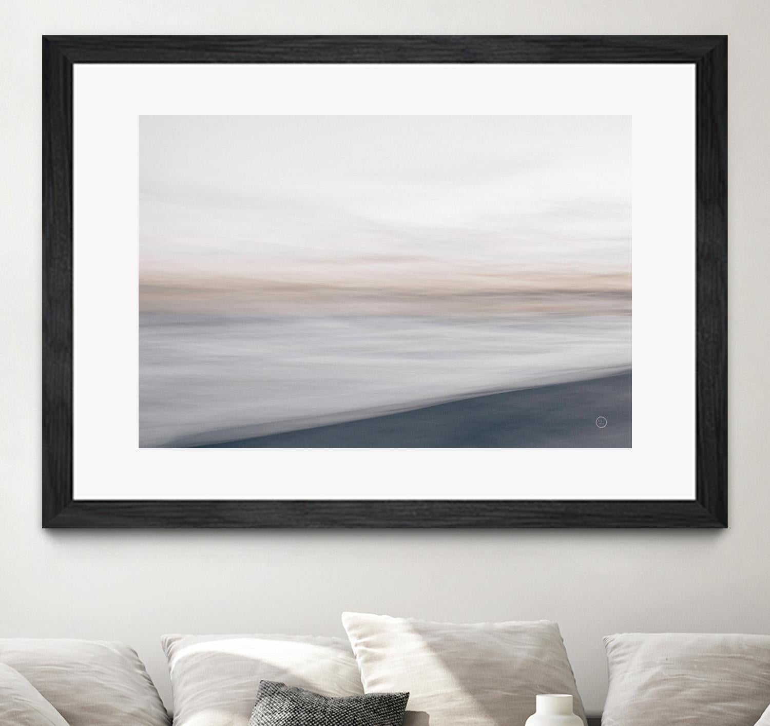 Waves Move Me I by Nathan Larson on GIANT ART - beige coastal & nautical waves