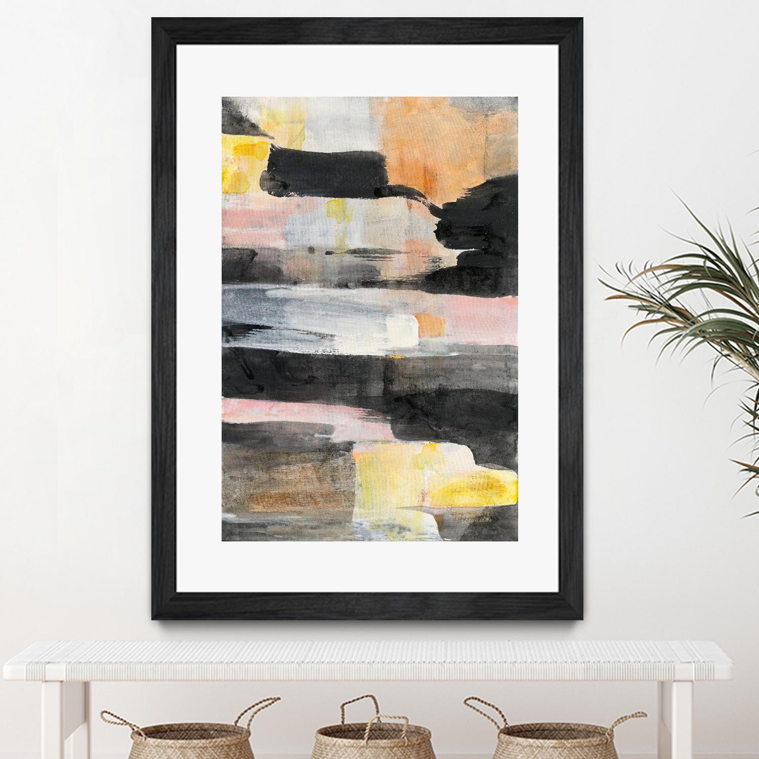 Break of Day by Albena Hristova on GIANT ART - orange abstract orange