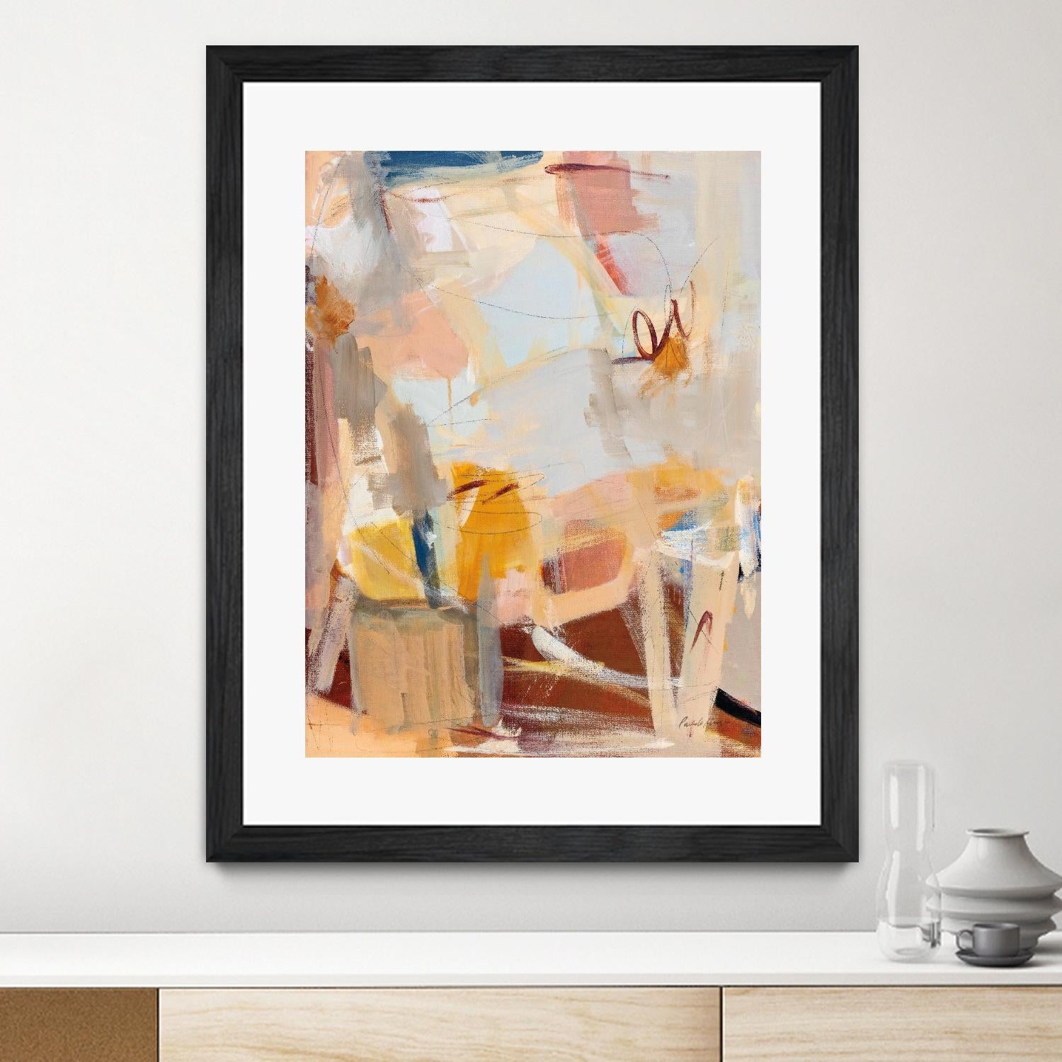 Cowgirl by Pamela Munger on GIANT ART - abstract abstract