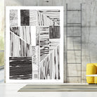 Lined Up II by Courtney Prahl on GIANT ART - abstract abstract