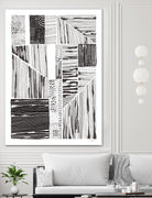 Lined Up II by Courtney Prahl on GIANT ART - abstract abstract