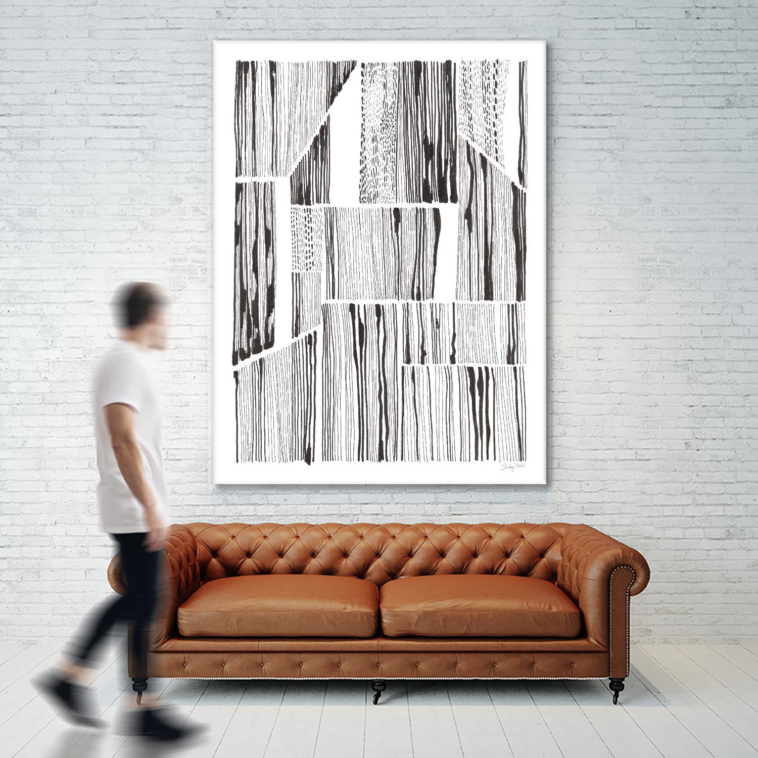 Lined Up III by Courtney Prahl on GIANT ART - abstract abstract