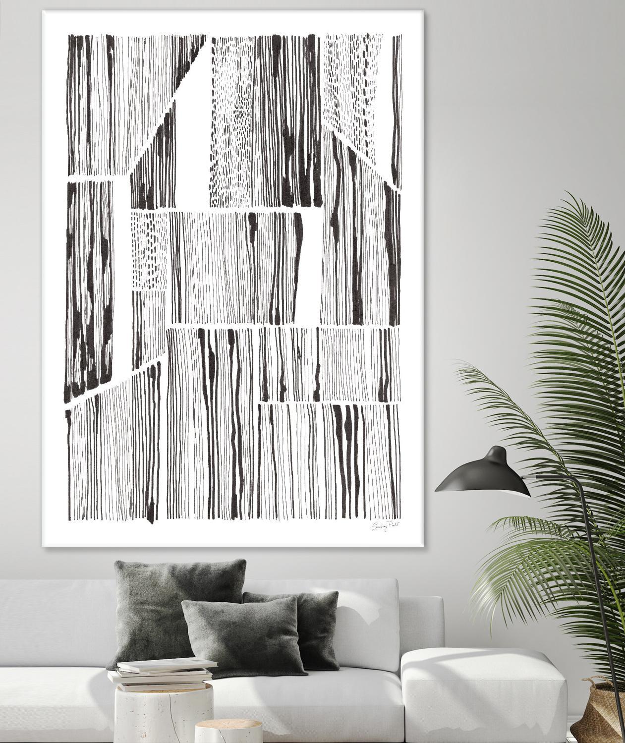 Lined Up III by Courtney Prahl on GIANT ART - abstract abstract