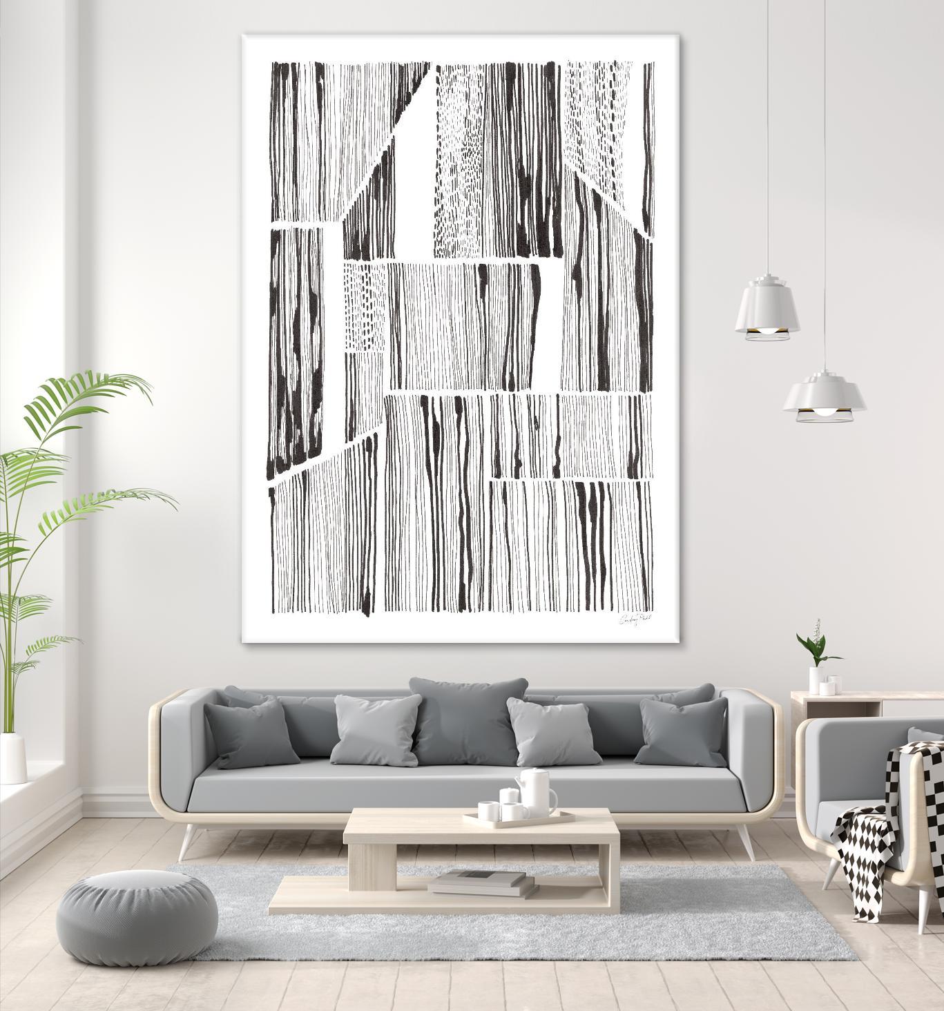 Lined Up III by Courtney Prahl on GIANT ART - abstract abstract