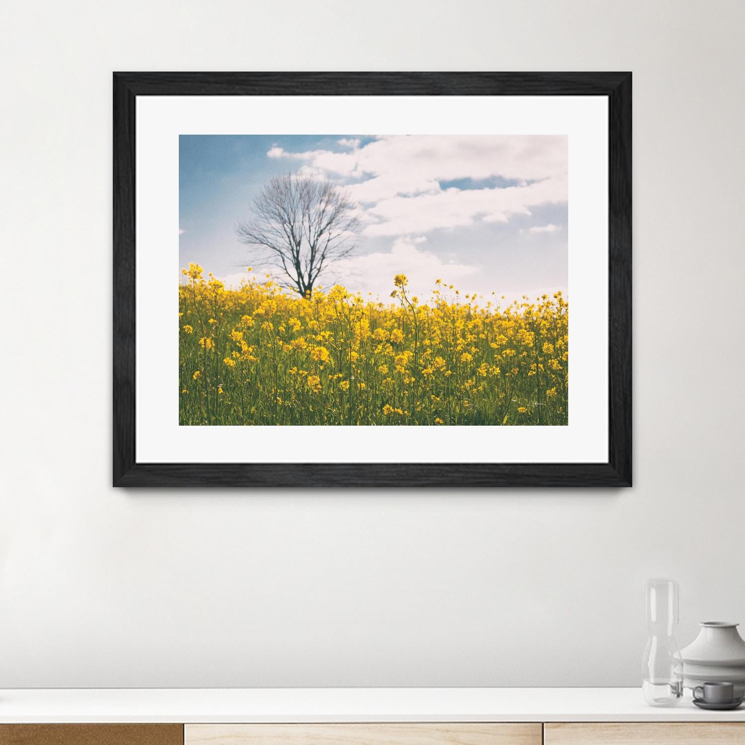 Spring Meadow by Aledanda on GIANT ART - blue flowers flowers