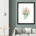 Vibrant Blooms II by Katrina Pete on GIANT ART - pink flowers floral