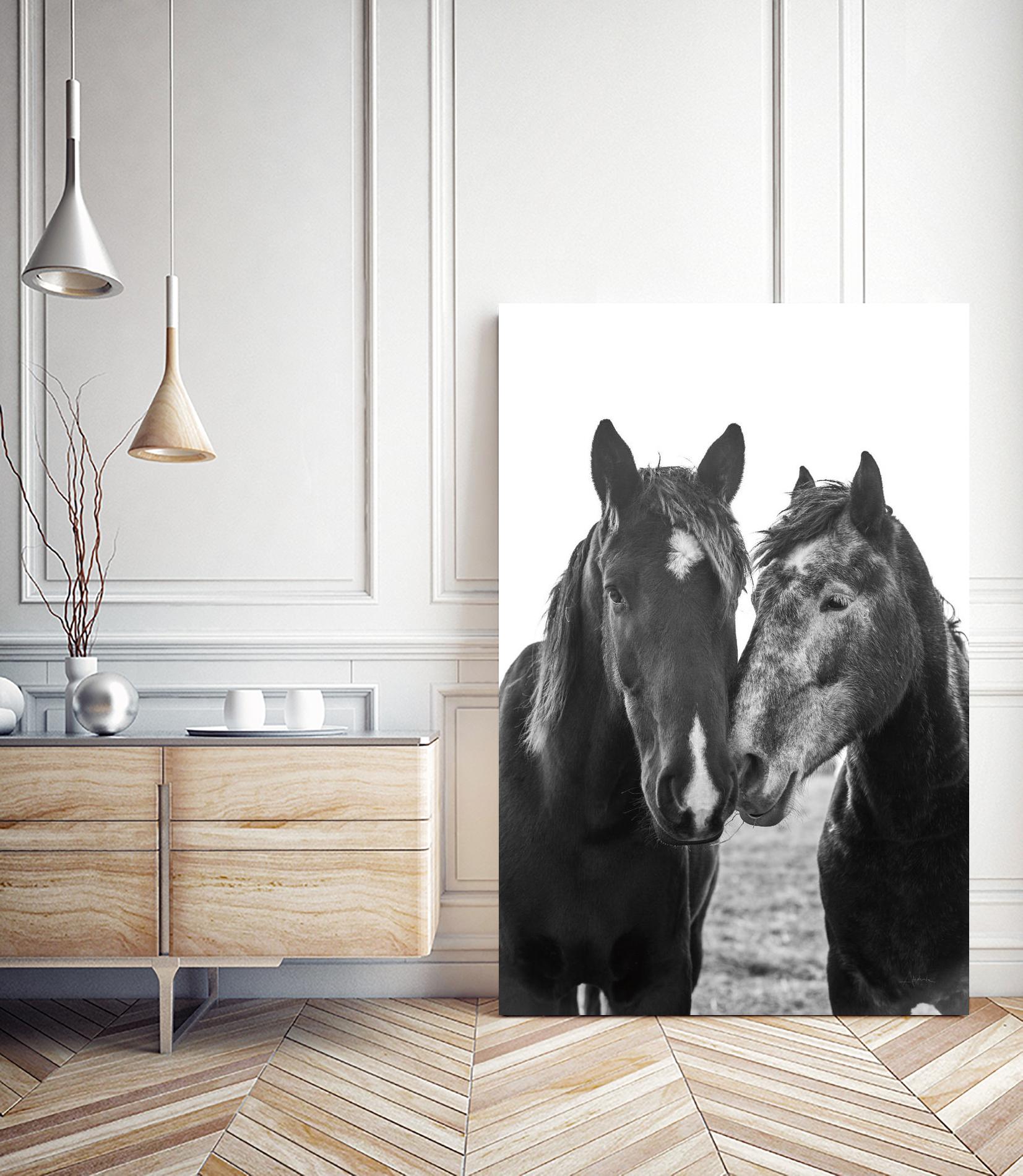 Good Friends Mane by Aledanda on GIANT ART - white farmhouse archibald