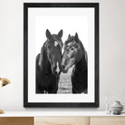 Good Friends Mane by Aledanda on GIANT ART - white farmhouse archibald