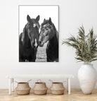 Good Friends Mane by Aledanda on GIANT ART - animals amish horses