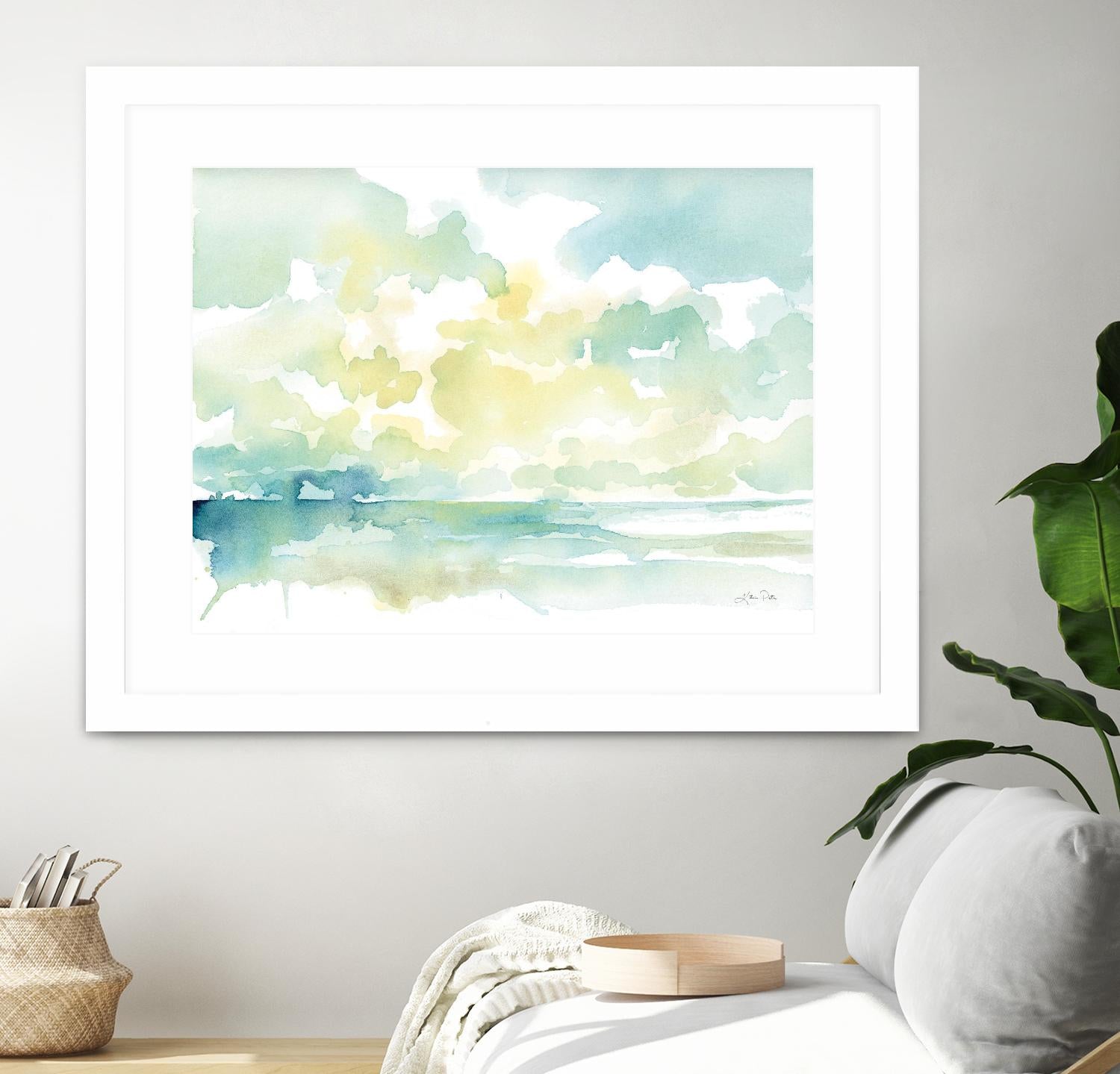 Ocean Dreaming by Katrina Pete on GIANT ART - blue coastal & nautical waves