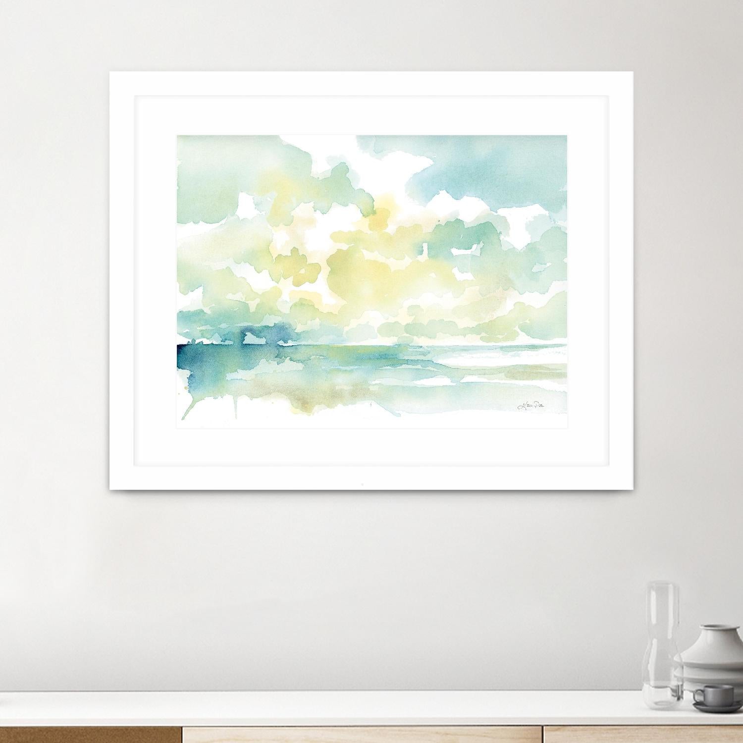 Ocean Dreaming by Katrina Pete on GIANT ART - blue coastal & nautical waves