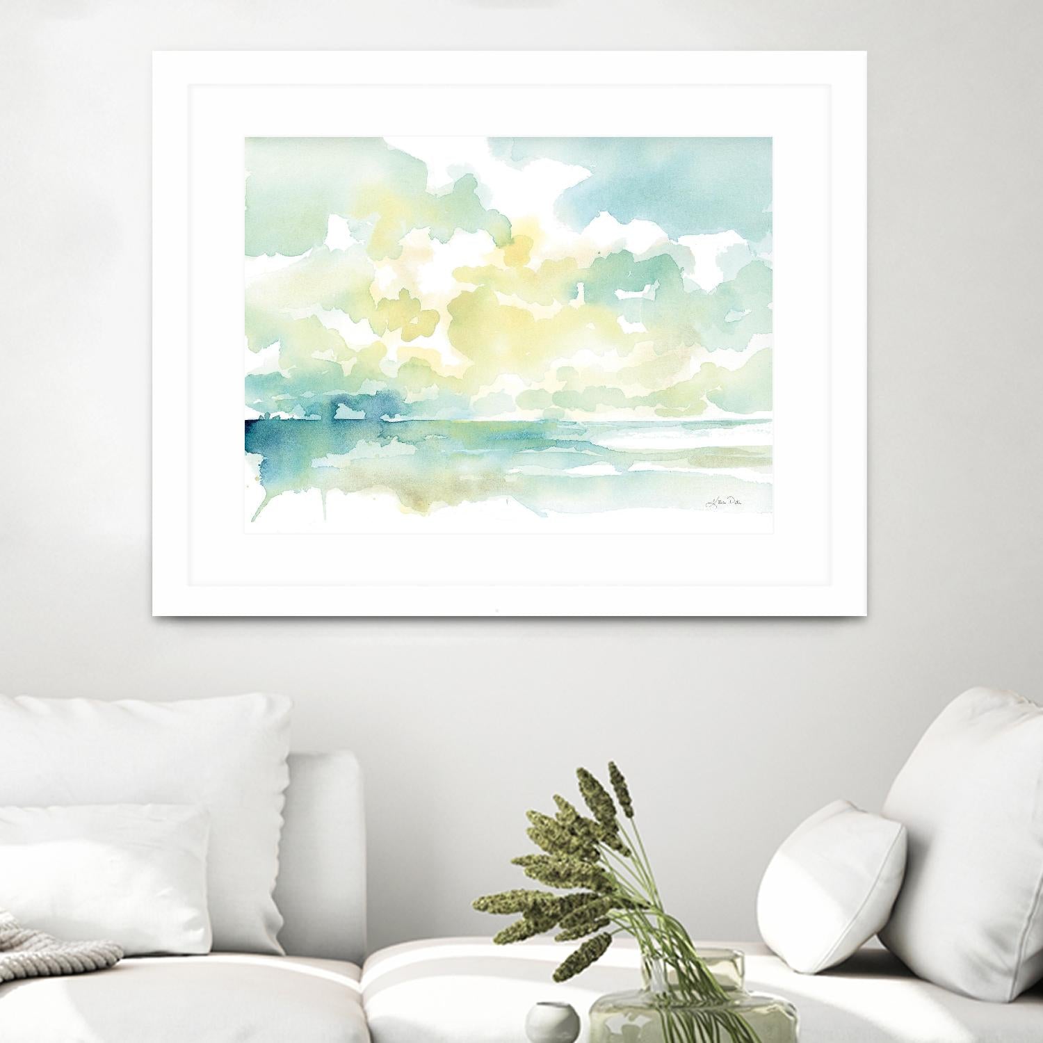Ocean Dreaming by Katrina Pete on GIANT ART - blue coastal & nautical waves