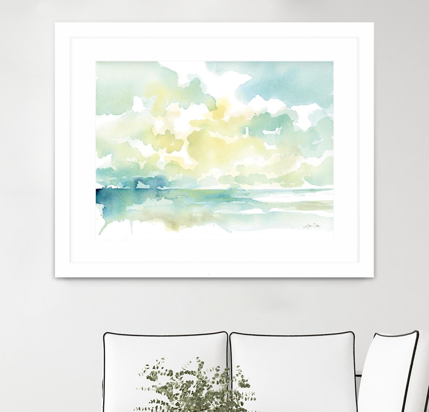 Ocean Dreaming by Katrina Pete on GIANT ART - blue coastal & nautical waves