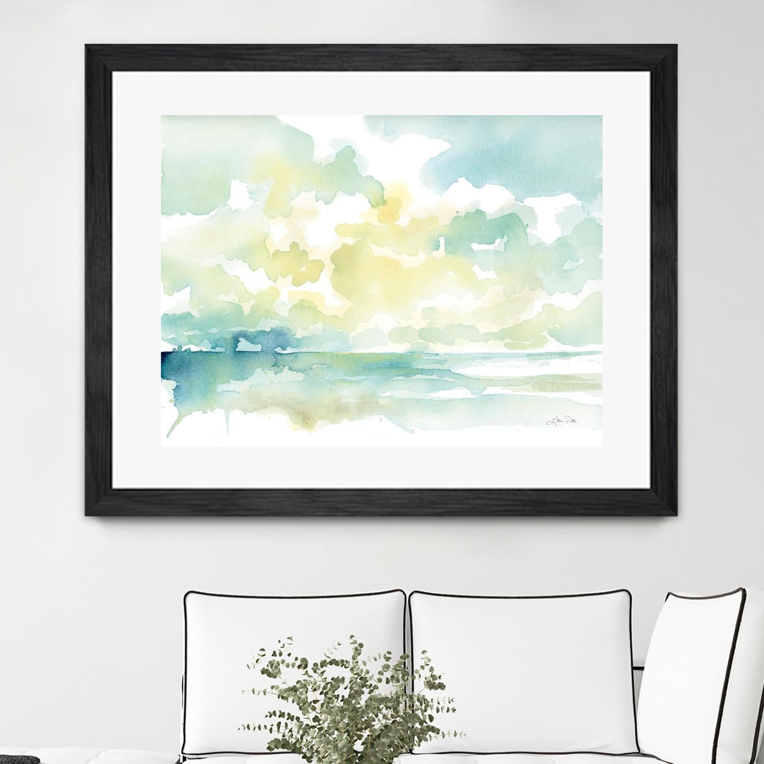 Ocean Dreaming by Katrina Pete on GIANT ART - blue coastal & nautical waves